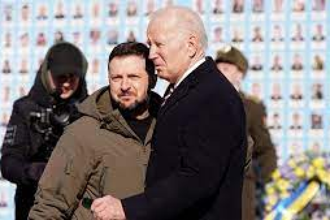 En visite surprise à Kiev, Joe Biden a annoncé de nouvelles livraisons d'armements à l'Ukraine